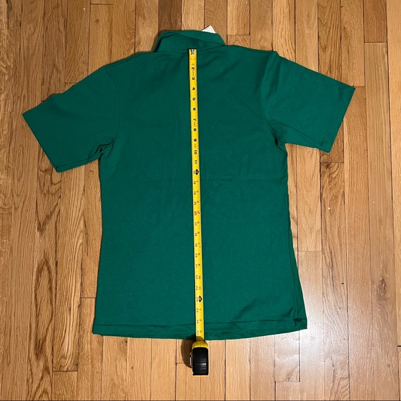 Vintage Red Kap Mens Green Short Sleeve USA Made Golf Polo Size M New With Tag - Picture 7 of 7
